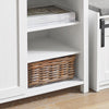 SoBuy FSB74-W, Storage Cabinet Cupboard Sideboard with 2 Sliding Doors and 2 Drawers, White