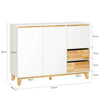 SoBuy FSB75-WN, Sideboard Storage Cabinet Cupboard, White