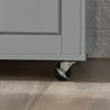 SoBuy FSB78-HG, Sideboard Microwave Cabinet Dining Room Cupboard Kitchen Trolley, Grey