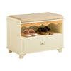 SoBuy FSR123-MI, Hallway Storage Bench Shoe Bench Shoe Rack Shoe Cabinet, Beige