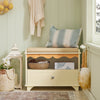 SoBuy FSR123-MI, Hallway Storage Bench Shoe Bench Shoe Rack Shoe Cabinet, Beige
