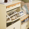 SoBuy FSR124-MI, Hallway Shoe Cabinet Shoe Rack Shoe Storage Cupboard Organizer Unit, Beige