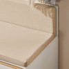 SoBuy FSR128-W, Hallway Bench Storage Bench Shoe Bench Shoe Cabinet, White