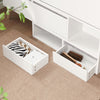 SoBuy FSR134-W, Shoe Cabinet Shoe Rack Cupboard Organizer with Storage Bench, White