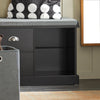 SoBuy FSR66-SCH, Hallway Bedroom Storage Bench, Shoe Bench Shoe Rack Shoe Cabinet, Black
