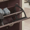 SoBuy FSR87-BR, Shoe Cabinet Shoe Rack Shoe Storage Cupboard Organizer Unit, Brown