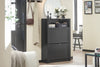 SoBuy FSR87-SCH, Shoe Cabinet Shoe Rack Shoe Storage Cupboard Organizer Unit, Black