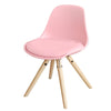 SoBuy FST46-P, Kids Children Chair, PU Leather Padded Seat, Pink