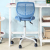SoBuy FST64-BL, Adjustable Swivel Office Chair Desk Chair Study Chair, Blue