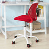 SoBuy FST64-R, Adjustable Swivel Office Chair Desk Chair Study Chair, Red