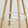 SoBuy FST70-W, Kitchen Barstool, Bar Stool, White