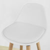 SoBuy FST70-W, Kitchen Barstool, Bar Stool, White