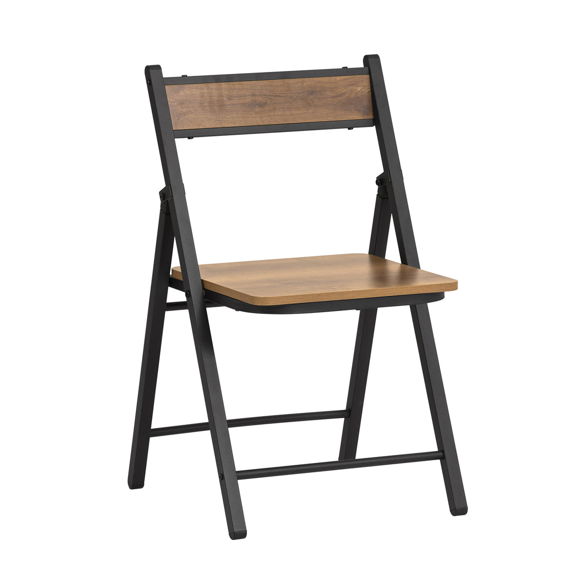 SoBuy FST88-PF, Folding Chair, Folding Kitchen Dining Chair Office Chair Desk Chair, Brown