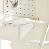SoBuy FWT03-W, Folding Wall-mounted Drop-leaf Table, Children Table Desk, Dining Table, White