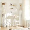 SoBuy FWT03-W, Folding Wall-mounted Drop-leaf Table, Children Table Desk, Dining Table, White