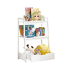 SoBuy KMB31-W, Children Toy Shelf Bookcase Storage Display Shelf Organizer Holder, White