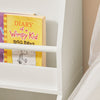 SoBuy KMB56-W, Children Kids Bookcase Book Shelf Toy Shelf Storage Display Shelf, White