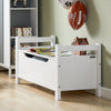 SoBuy KMB59-W, Children Kids Storage Bench Toy Chest Organizer Storage Box, White