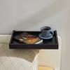 SoBuy NKD01-SCH, Bedside Shelf Clip-on Hanging Shelf Table Tray, Black