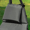 SoBuy OGS39-SG, Garden Patio Hammock Swing Hammock Swing Chair Sun Lounger, Grey