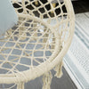 SoBuy OGS42-MI, Hammock Chair Indoor Outdoor Garden Patio Balcony Swing Chair, Beige