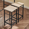 SoBuy OGT11-N, Bar Set-1 Bar Table and 4 Stools, 5 Pieces Home Kitchen Breakfast Bar Set Furniture Dining Set, Wood