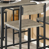 SoBuy OGT14-N, Bar Set-1 Bar Table and 4 Stools, Home Kitchen Furniture Dining Set, Wood
