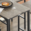 SoBuy OGT14-N, Bar Set-1 Bar Table and 4 Stools, Home Kitchen Furniture Dining Set, Wood