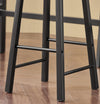SoBuy OGT22-SCH, Bar Set- Bar Table and 4 Stools, Home Kitchen Furniture Dining Set, Black