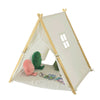 SoBuy OSS02-W, Children Kids Play Tent Playhouse with Floor Mat, White