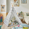 SoBuy OSS03-A02, Children Play Tent Playhouse Kids Teepee Tipi with Floor Mat, White