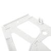 SoBuy SDA08-W, 2 Pieces Plastic Hinges for Shoe Cabinet, Hollowed Two Layers Hinges Accessory, White