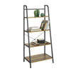 SoBuy STR09-PF, 4 Tiers Ladder Shelf Bookcase Storage Display Shelving Unit, Brown