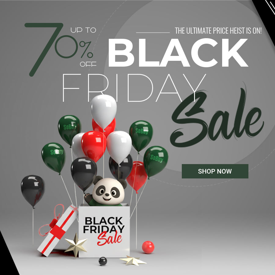 The Biggest Sale of the Year is Here — SoBuy Black Friday 2025!