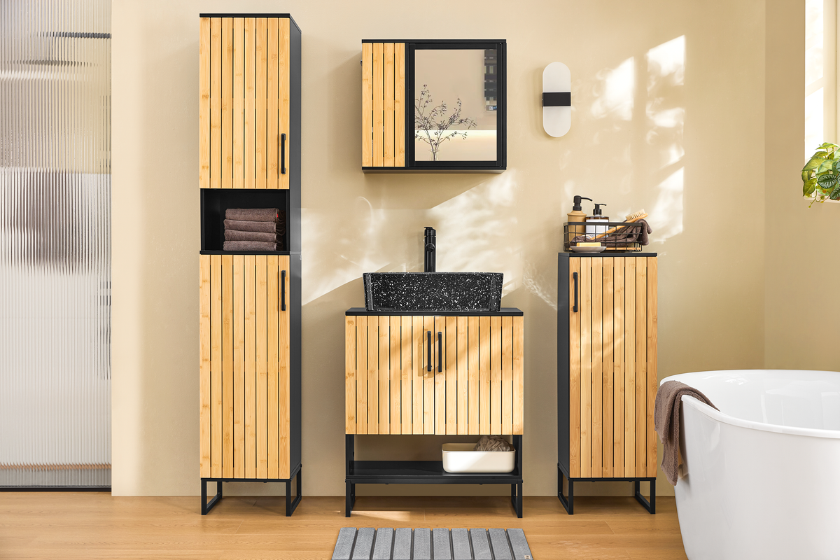 Transform Your Bathroom with Our New Coordinated Storage Series