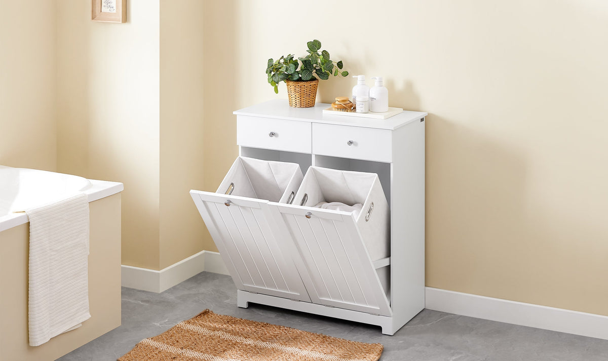 Keep It Clean: Why a Built-In Laundry Basket Is the Smartest Choice for Your Bathroom