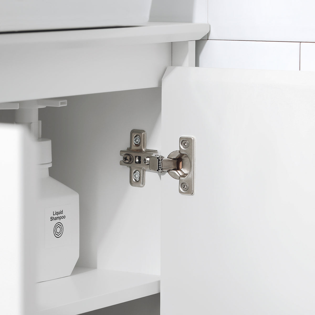 SoBuy BZR108-W, Under Sink Cabinet Bathroom Vanity Unit Storage Cabinet, White