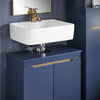 SoBuy BZR113-B, Navy Blue Under Sink Cabinet Bathroom Vanity Unit Storage Cabinet