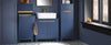 SoBuy BZR113-B, Navy Blue Under Sink Cabinet Bathroom Vanity Unit Storage Cabinet