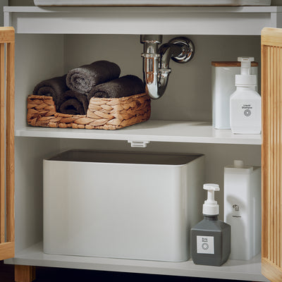 SoBuy BZR125-W, Under Sink Cabinet Bathroom Vanity Unit Bathroom Storage Cabinet, White