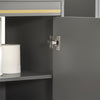 SoBuy BZR129-HG, Under Sink Cabinet Bathroom Vanity Unit Bathroom Storage Cabinet with 2 Doors