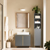 SoBuy BZR130-HG, Bathroom Tall Cabinet Tall Cupboard Bathroom Storage Cabinet