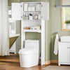 SoBuy BZR136-W, Over Toilet Cabinet Bathroom Space Saver Bathroom Storage Cabinet Cupboard