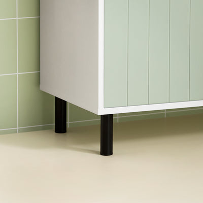 SoBuy BZR139-GR, Under Sink Cabinet Bathroom Vanity Unit Bathroom Storage Cabinet, Green