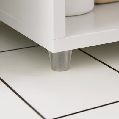 SoBuy BZR160-W, Bathroom Tall Cabinet Cupboard Bathroom Cabinet Storage Cabinet, White