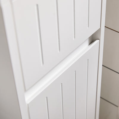 SoBuy BZR160-W, Bathroom Tall Cabinet Cupboard Bathroom Cabinet Storage Cabinet, White