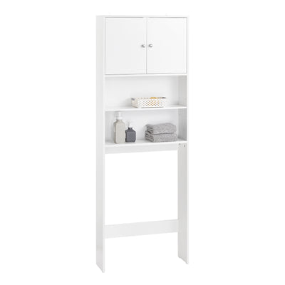 SoBuy BZR165-W, Over Toilet Cabinet Bathroom Space Saver Bathroom Storage Cabinet Cupboard, White