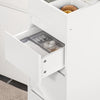 SoBuy BZR29-W, White Bathroom Cabinet Bathroom Storage Cabinet Unit with 3 Drawers