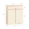 SoBuy BZR79-MI, Laundry Cabinet Laundry Chest Bathroom Cabinet Storage Cabinet