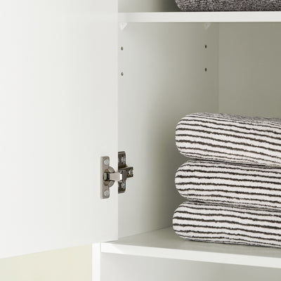 SoBuy BZR80-W, Bathroom Tall Cabinet Cupboard Bathroom Storage Cabinet, White